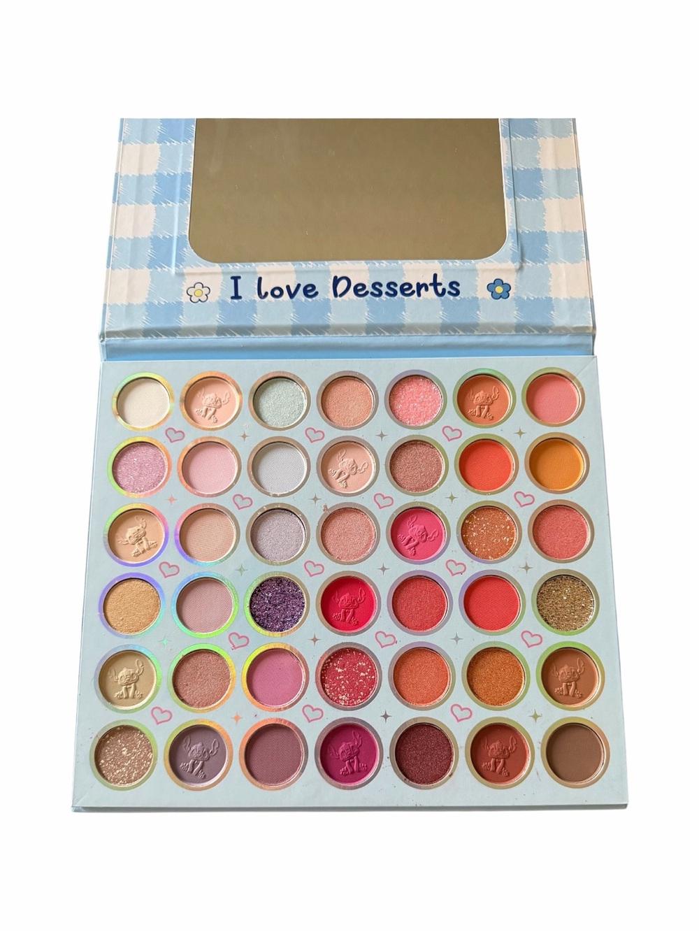 NWT-STITCH-Eyeshadow Palette - Pastel Pink & Coral Shades
